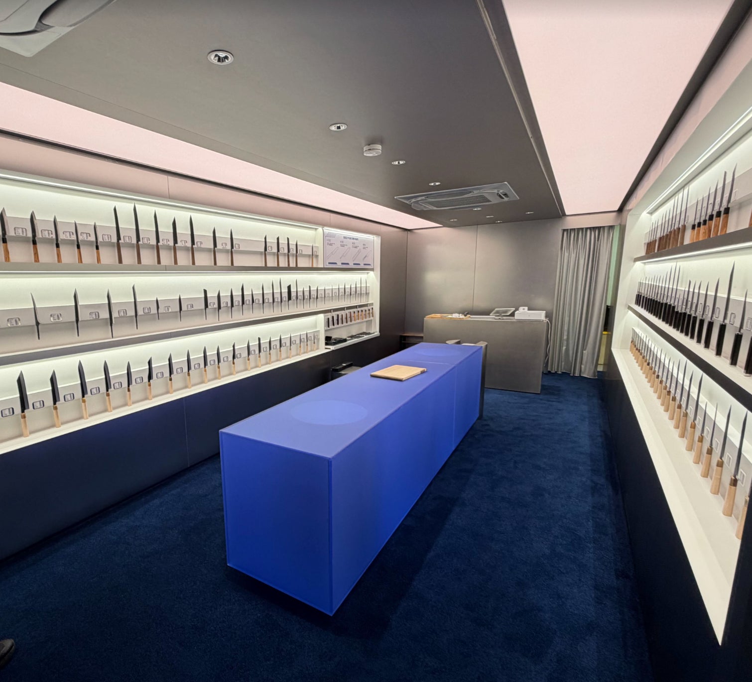 Interior of an FE store selling a different ZAKU