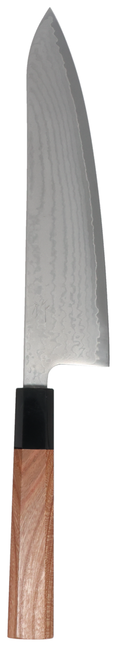 Gyuto VG10 Damascus Keyaki 210mm