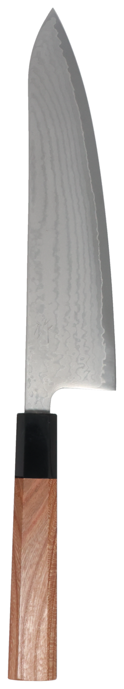 Gyuto VG10 Damascus Keyaki 210mm