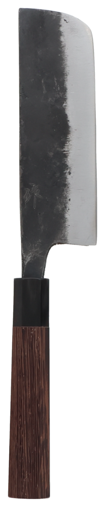 Nakiri Blue Steel #2 Kurouchi Buffalo Horn 120mm