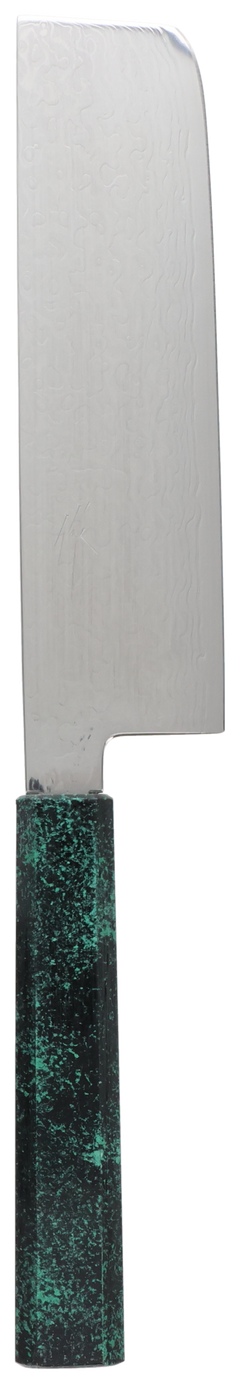 Nakiri Ginsan Damascus Magnolia 180mm