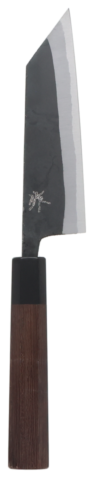 Petty Blue Steel #2 Kurouchi Buffalo Horn 80mm
