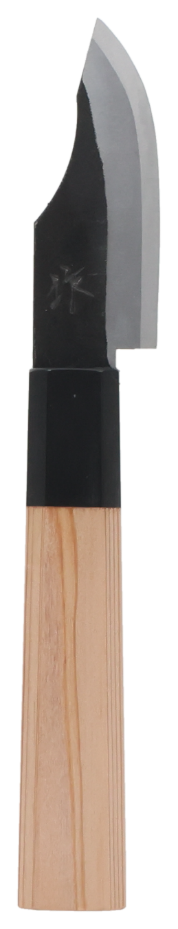 Petty Blue Steel #2 Kurouchi Cypress 80mm